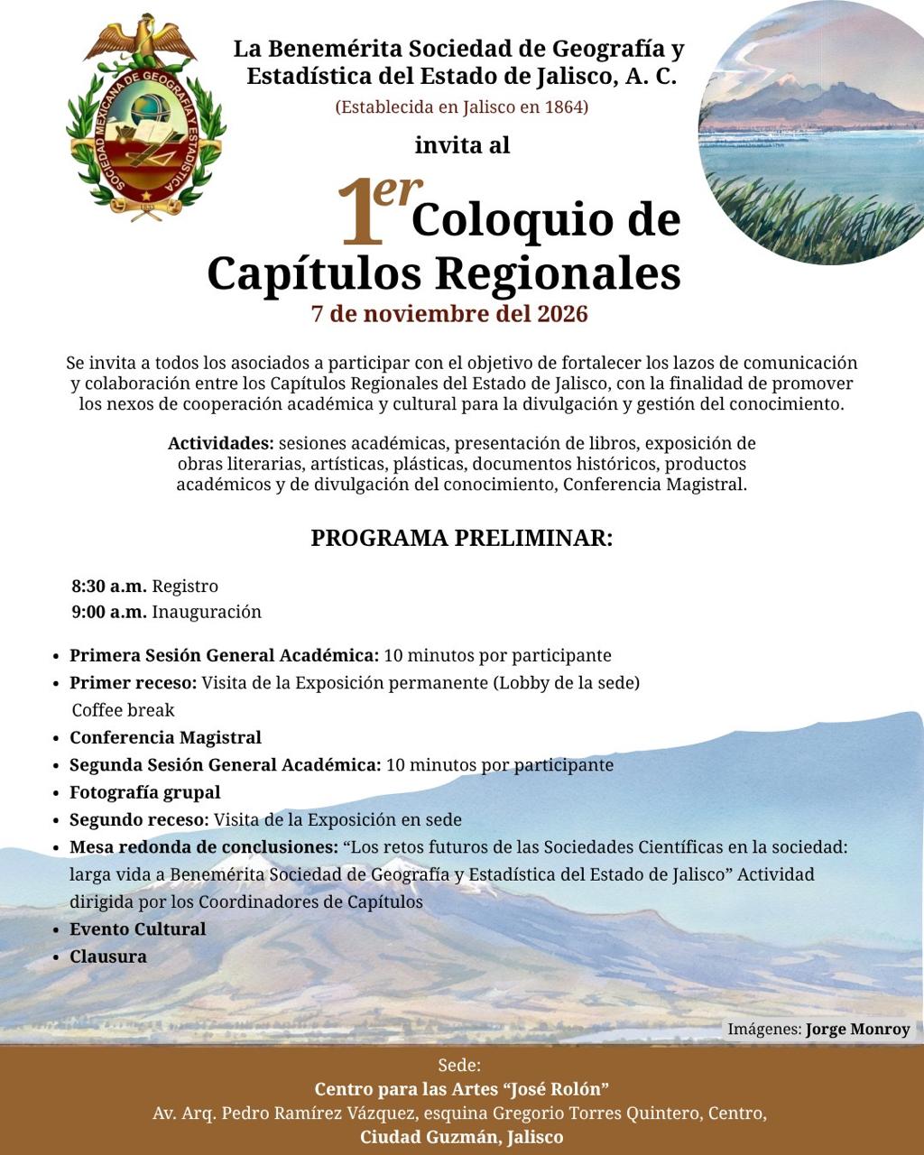 El Capítulo Sur se prepara para recibir el Primer Coloquio de Capítulos Regionales de la BSGEEJ